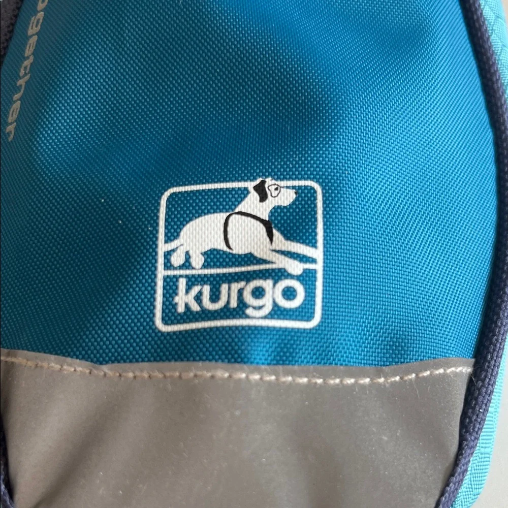 Kurgo Teal and Navy Travel Treat Pouch